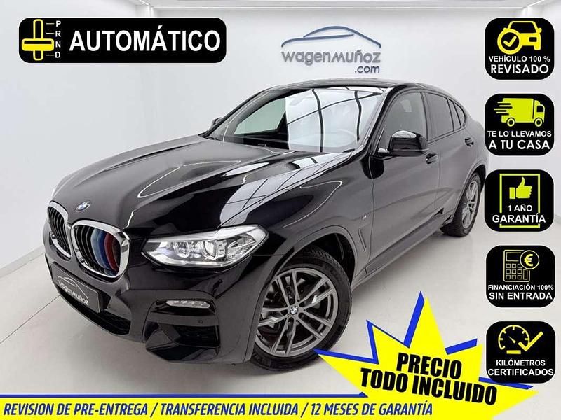 Negro Usado 2019 BMW X4 SUV | 34.900 € (Precio justo) - Imagen 1/4