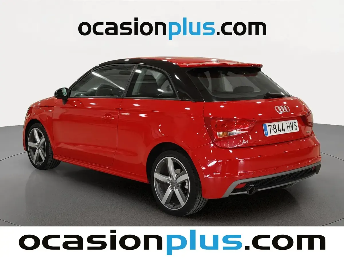 Usado Audi A1 S-Line 86 CV (63 kW) 2014 Rojo Utilitario