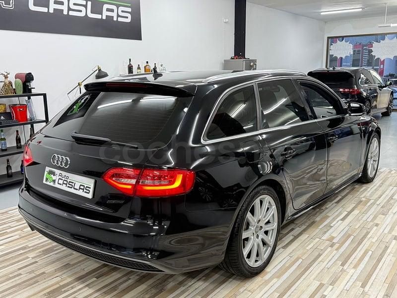 Usado Audi A4 S-Line 190 CV (139 kW) 2014 Negro Familiar