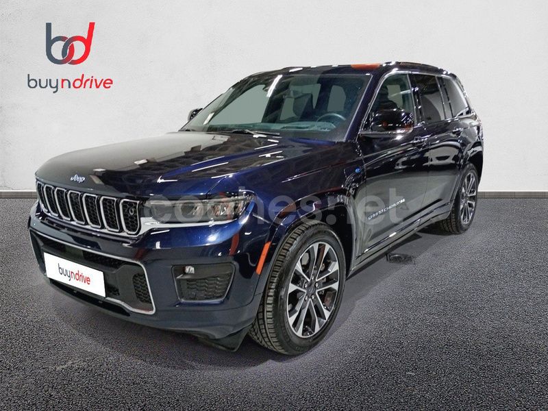 Azul Usado 2024 Jeep Grand Cherokee Overland SUV | 78.900 € (Un poco caro) - Imagen 1/4