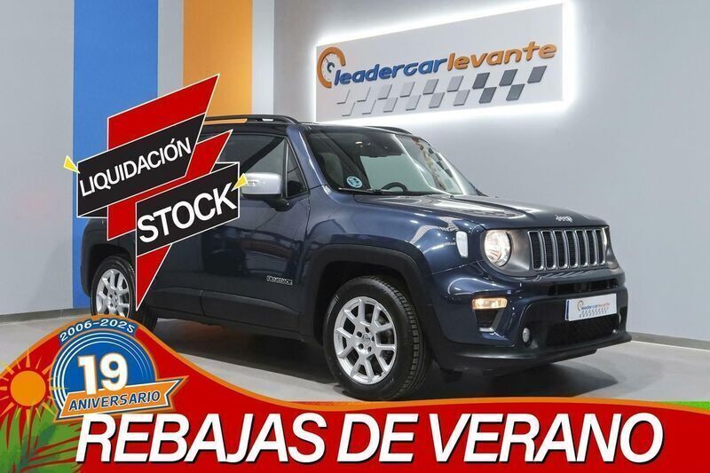 Azul Usado 2023 Jeep Renegade Limited SUV | 17.600 € (Precio justo) - Imagen 1/4