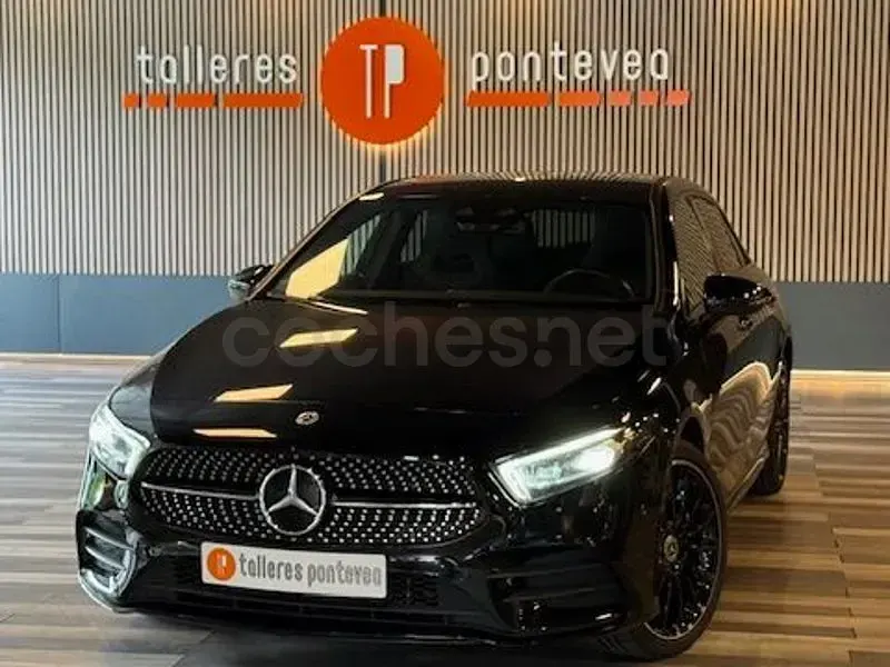 Usado Mercedes A250 218 CV (160 kW) 2021 Negro Berlina