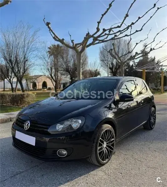 Usado VW Golf VI Sport 105 CV (77 kW) 2010 Negro Utilitario