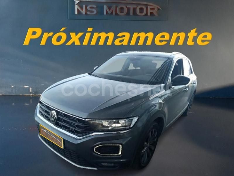 Gris / plata Usado 2021 VW T-Roc Sportline SUV | 21.900 € (Precio justo) - Imagen 1/4