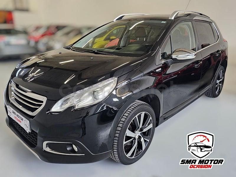 Usado Peugeot 2008 Style 110 CV (80 kW) 2016 Negro SUV