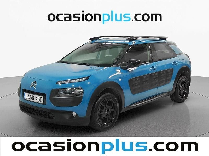 Usado Citroën C4 Cactus Feel 82 CV (60 kW) 2017 Azul Utilitario