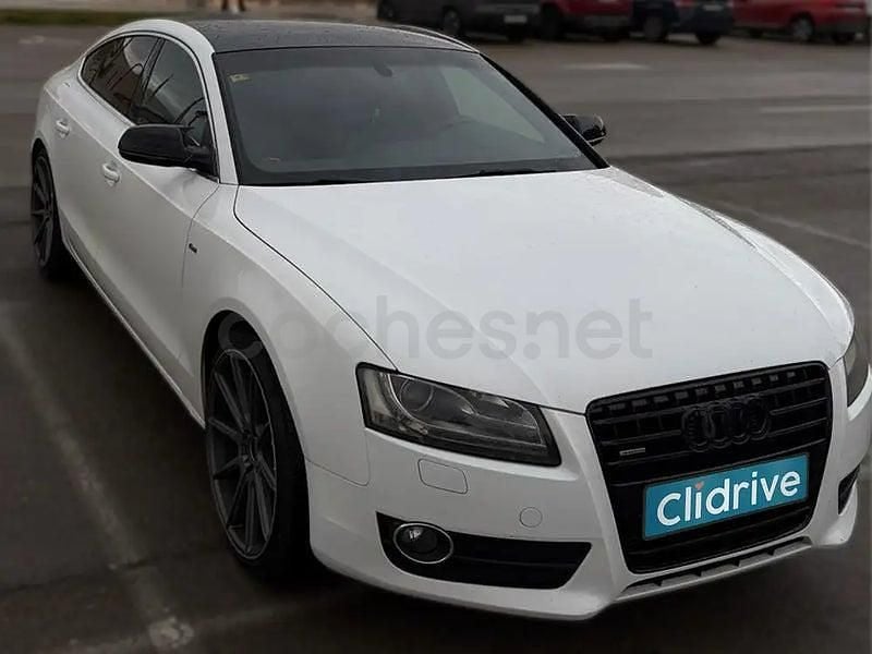 Usado Audi A5 Sportback Premium 240 CV (176 kW) 2010 Blanco Utilitario