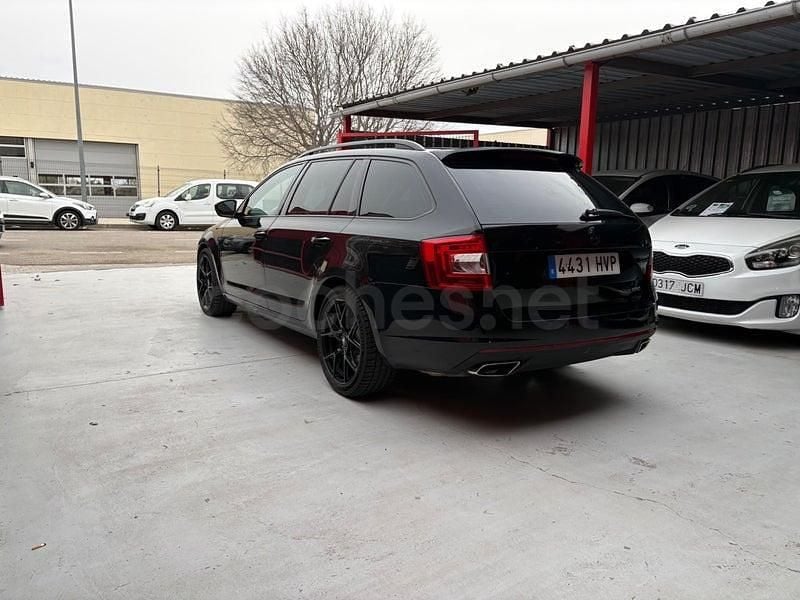 Usado Skoda Octavia RS 184 CV (135 kW) 2014 Negro Utilitario