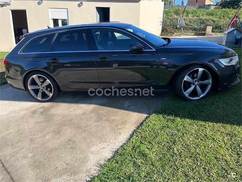 Usado Audi A6 204 CV (150 kW) 2011 Negro Familiar