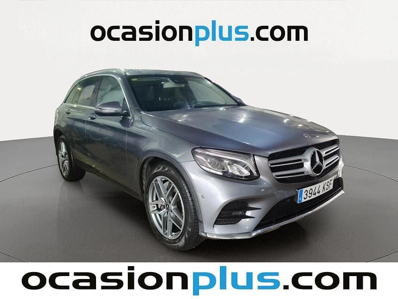 Usado Mercedes GLC220 AMG 170 CV (125 kW) 2018 Gris SUV