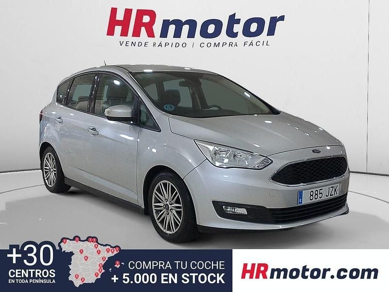 Gris Usado 2017 Ford C-MAX Trend+ Monovolumen | 10.590 € (Precio justo) - Imagen 1/4