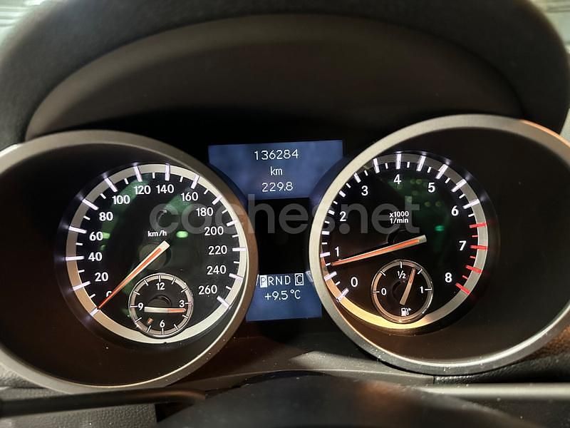 Usado Mercedes SLK200 184 CV (135 kW) 2009 Gris / plata Descapotable