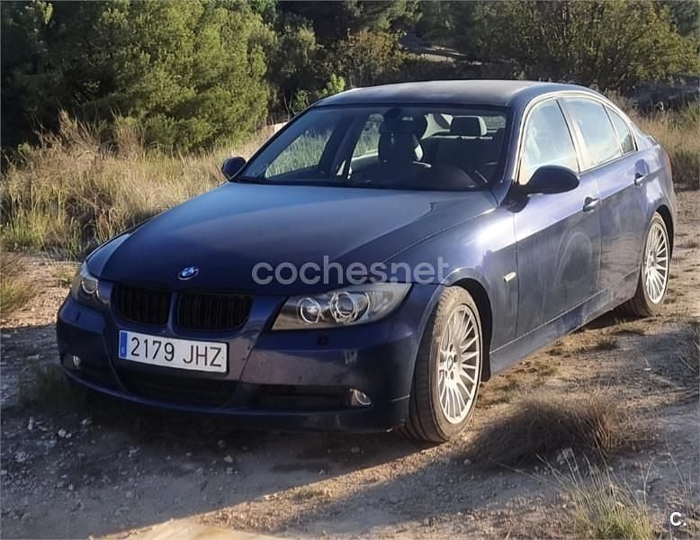 Usado BMW 320 163 CV (119 kW) 2006 Azul Berlina