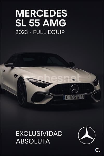 Blanco Usado 2023 Mercedes SL55 AMG Descapotable | 154.990 € - Imagen 1/2