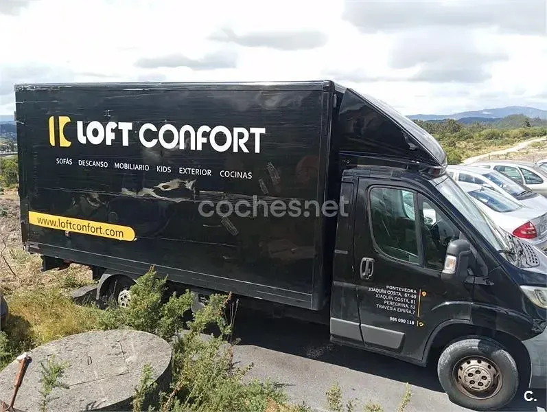 Usado Fiat Ducato 120 CV (88 kW) 2010 Negro Van