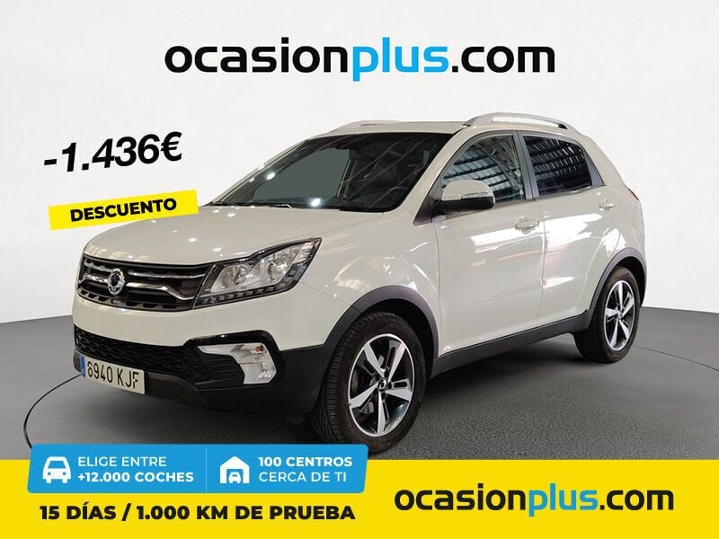 Blanco Usado 2018 Ssangyong Korando Limited SUV | 15.800 € (Caro) - Imagen 1/4