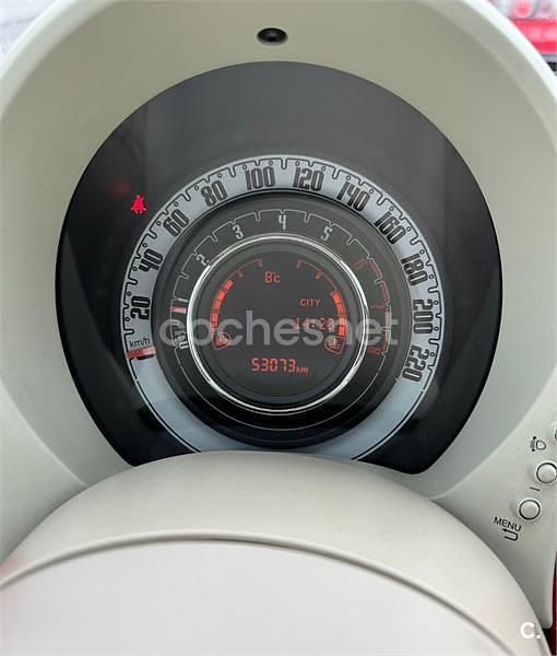 Usado Fiat 500 Lounge 69 CV (50 kW) 2018 Rojo Berlina