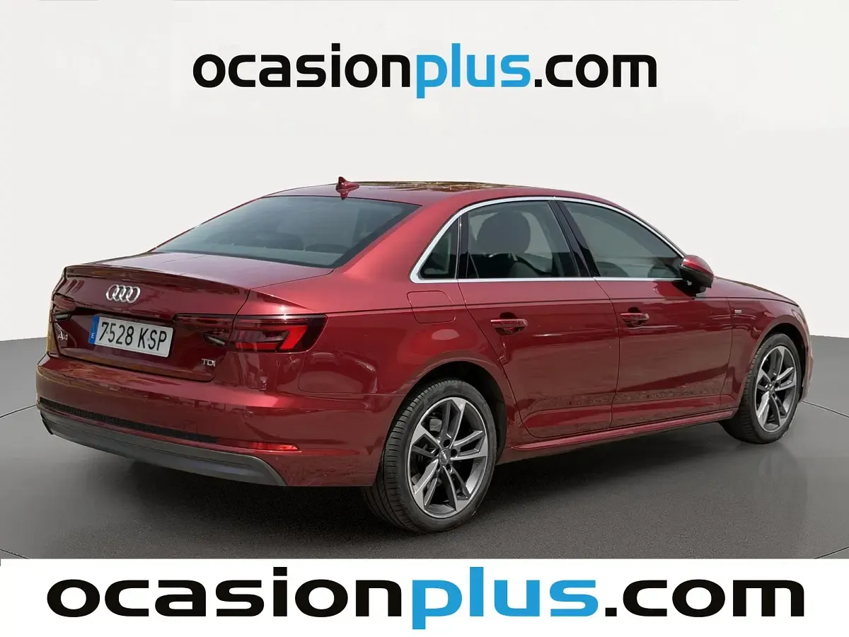 Usado Audi A4 S-Line 150 CV (110 kW) 2018 Rojo Berlina