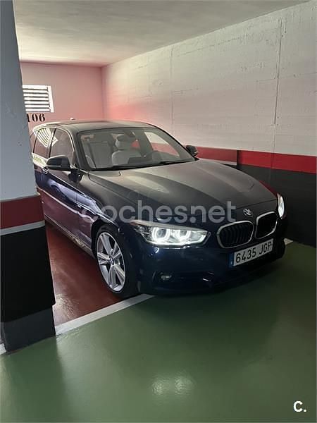 Usado BMW 120 Sport Line 184 CV (135 kW) 2015 Azul Utilitario
