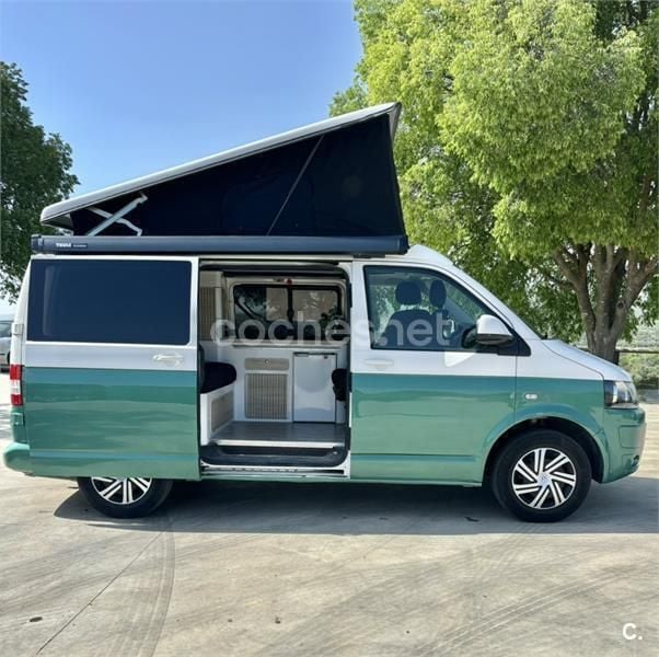 Usado VW California Edition 150 CV (110 kW) 2015 Verde Van