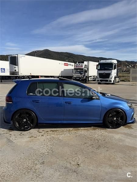 Usado VW Golf VI R 270 CV (198 kW) 2011 Azul Utilitario