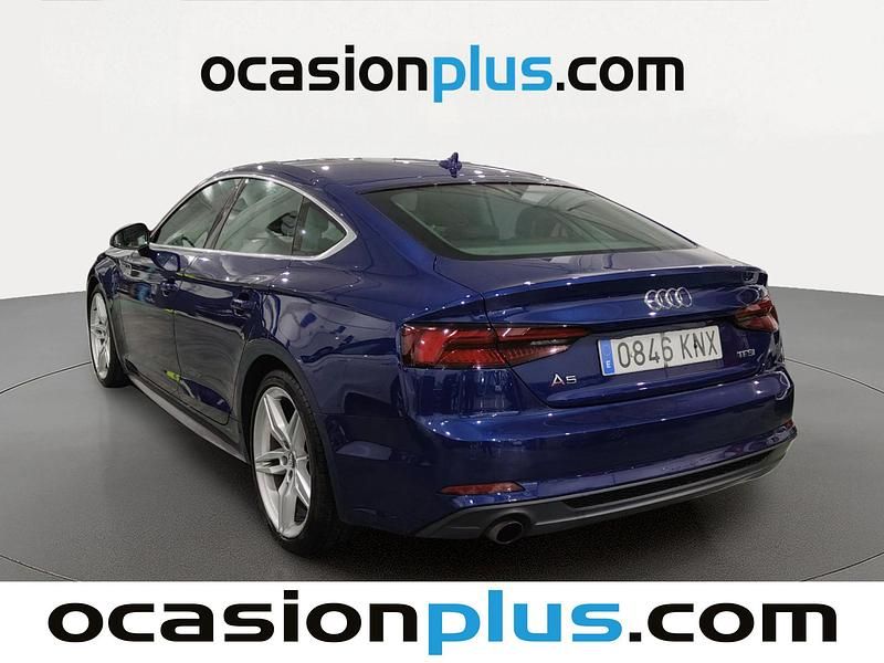 Usado Audi A5 Sportback S-Line 150 CV (110 kW) 2018 Azul Utilitario
