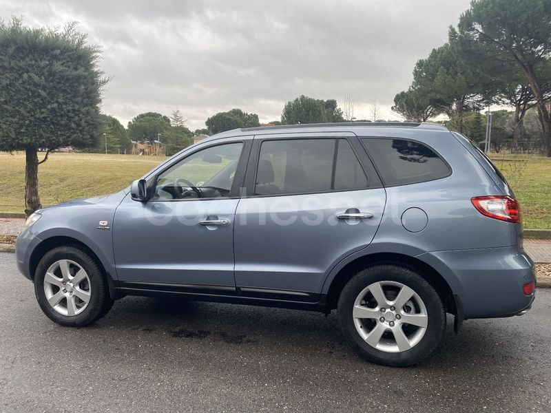Azul Usado 2009 Hyundai Santa Fe Comfort SUV | 7490 € (Precio justo) - Imagen 1/4