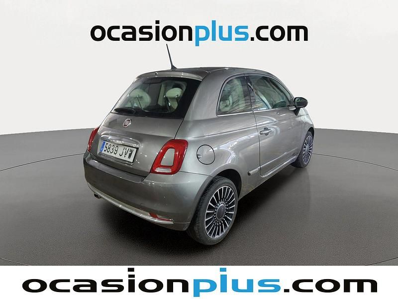 Usado Fiat 500 Lounge 69 HP (50 kW) 2016 Cinzento Citadino
