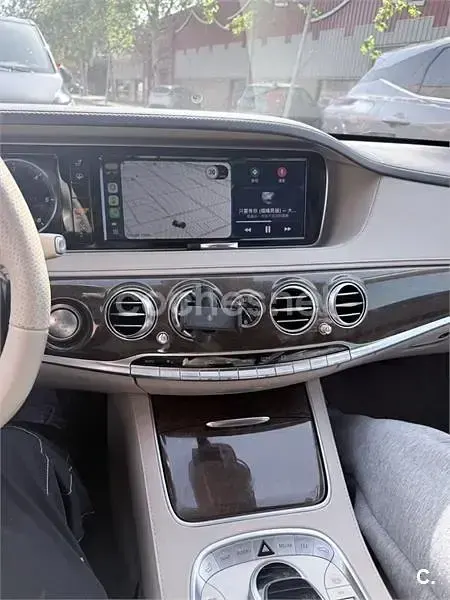 Usado Mercedes S350 258 CV (189 kW) 2017 Negro Berlina