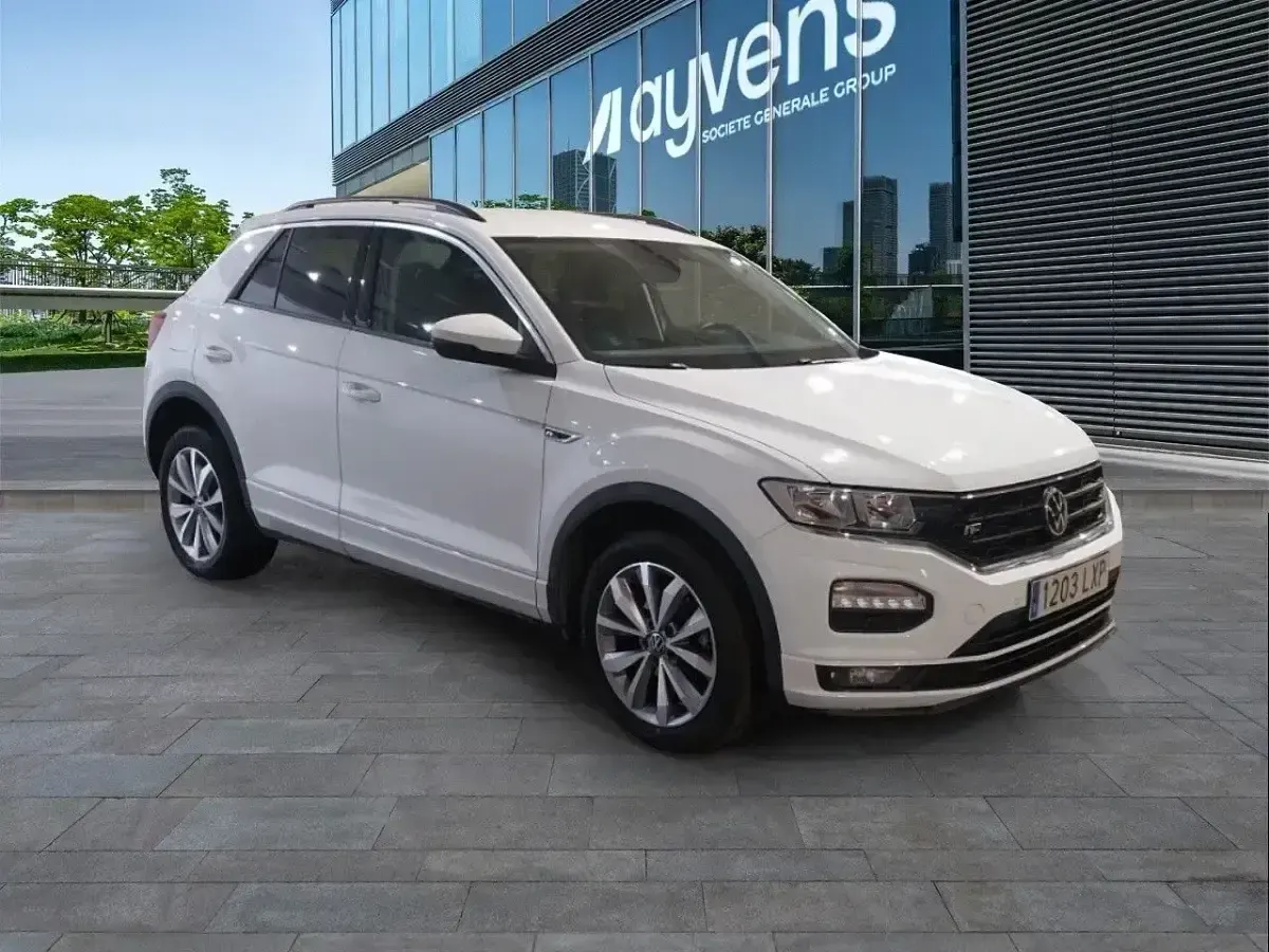 Usado VW T-Roc Advance 110 CV (80 kW) 2022 Blanco SUV