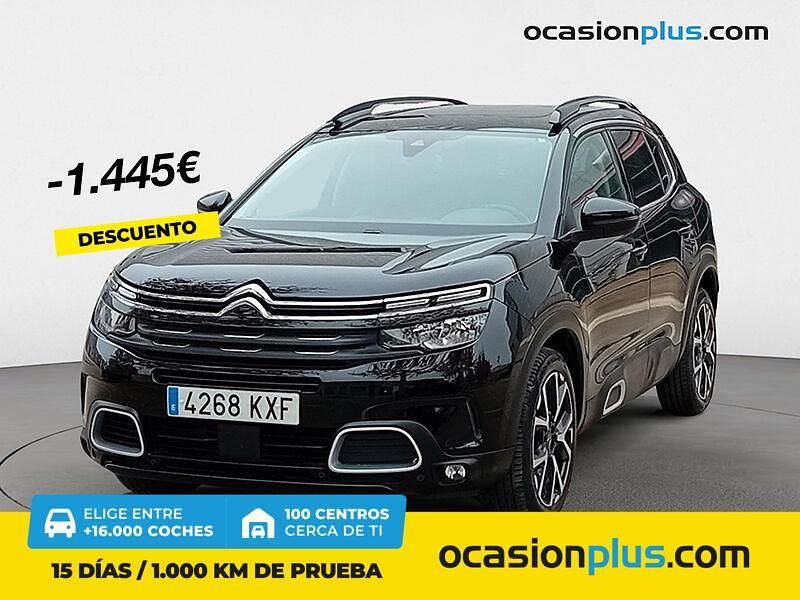 Negro Usado 2019 Citroën C5 Aircross Feel SUV | 15.900 € (Caro) - Imagen 1/4