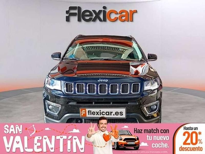 Negro Usado 2021 Jeep Compass SUV | 17.490 € (Buen precio) - Imagen 1/4