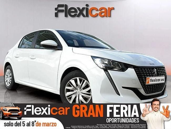 Usado Peugeot 208 Active 100 CV (73 kW) 2021 Gris Utilitario