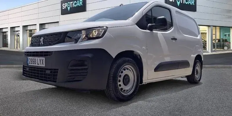 Usado Peugeot Partner 99 CV (72 kW) 2022 Blanco Monovolumen