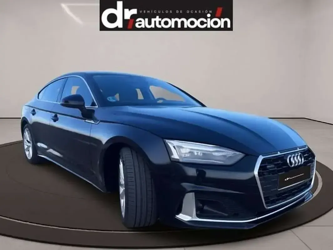 Käytetty Audi A5 Sportback Advanced Plus 286 HP (210 kW) 2021 Musta Viistoperä