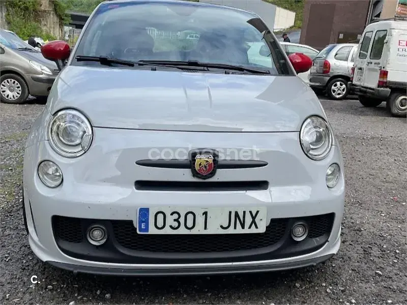 Usado Abarth 595 140 CV (102 kW) 2016 Gris / plata Berlina