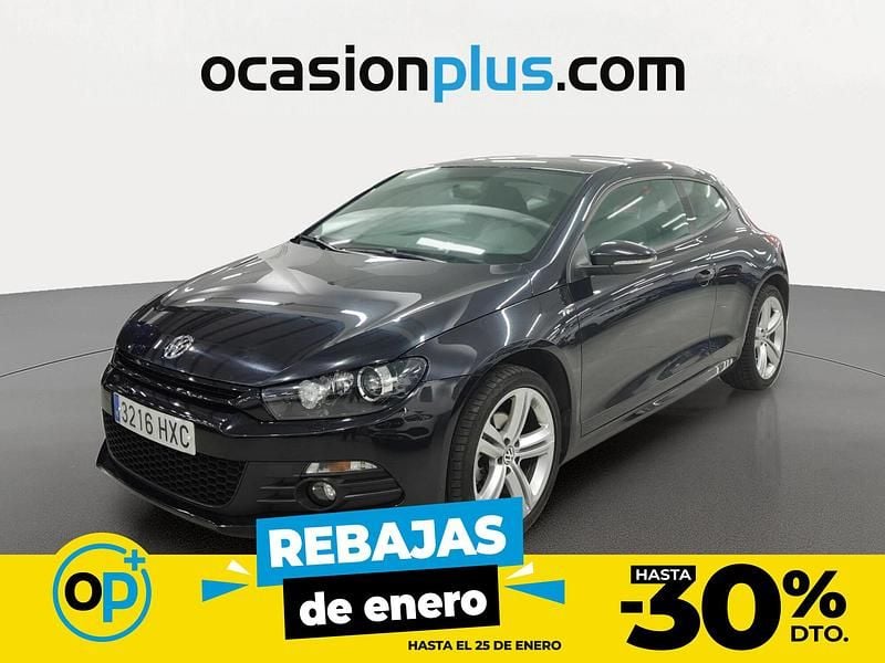 Negro Usado 2014 VW Scirocco R-line Coupe | 13.990 € (Buen precio) - Imagen 1/4