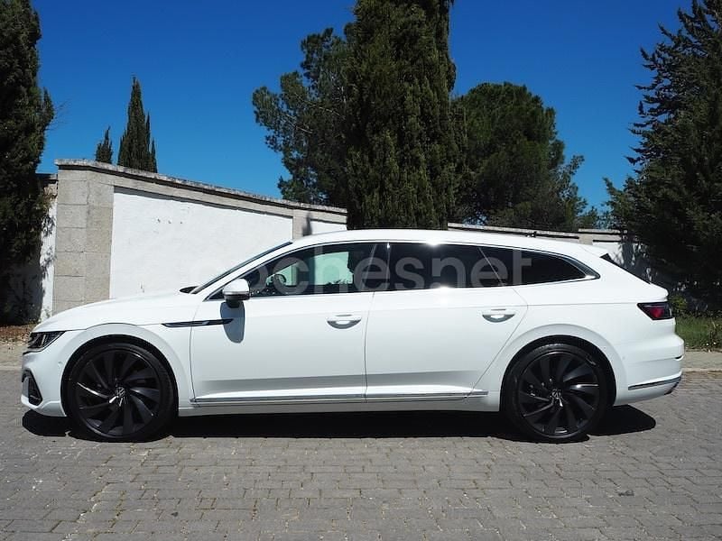 Usado VW Arteon R-line 200 CV (147 kW) 2021 Blanco Familiar