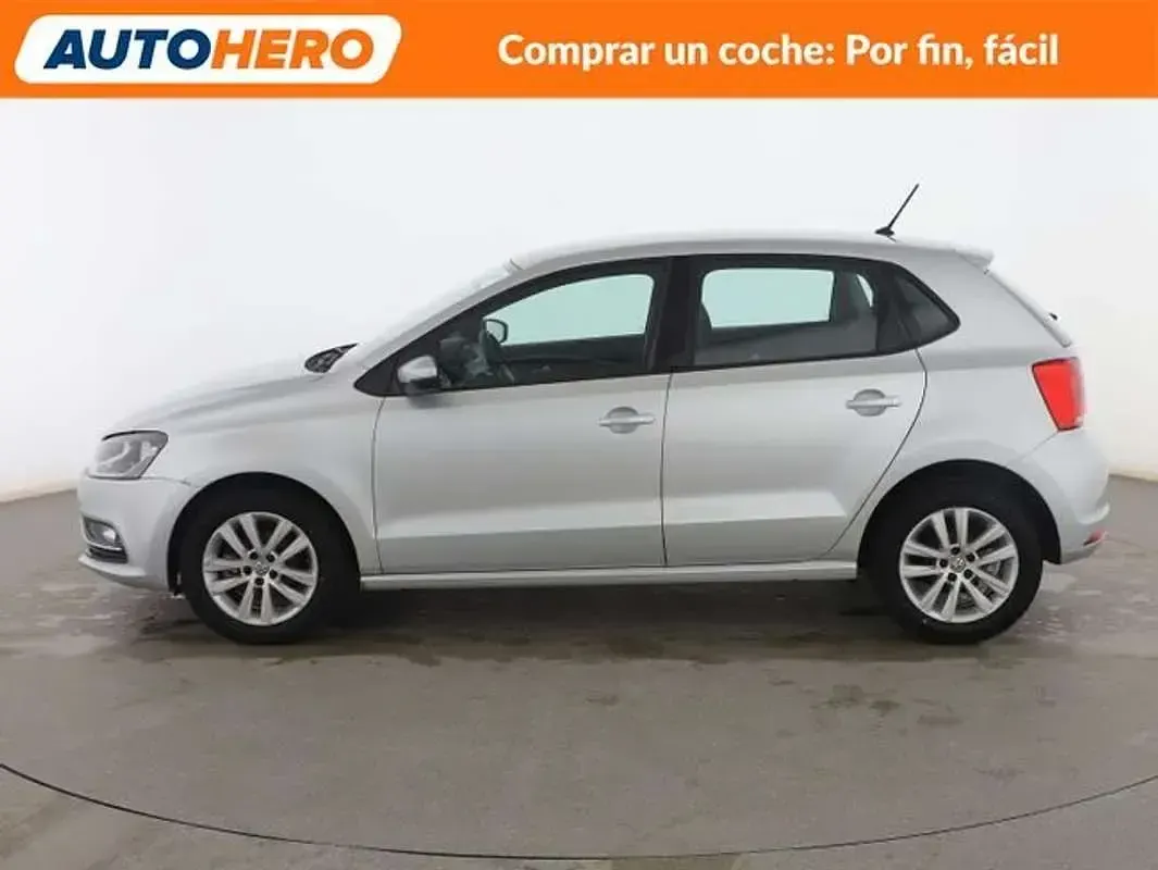 Käytetty VW Polo Advance 90 HP (66 kW) 2017 Hopea Viistoperä