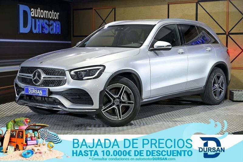 Gris / plata Usado 2020 Mercedes GLC300e SUV | 39.390 € (Precio justo) - Imagen 1/4