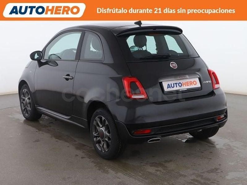 Usado Fiat 500S S 70 CV (51 kW) 2020 Negro Berlina
