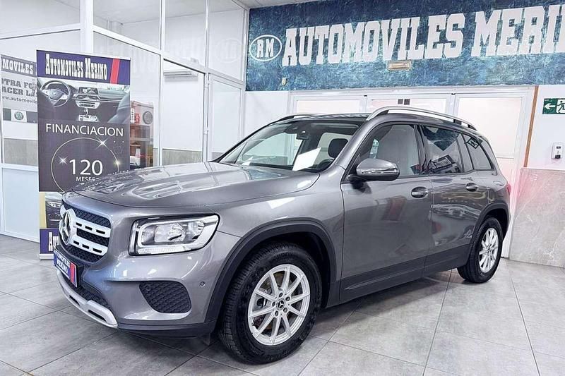 Gris Usado 2021 Mercedes GLB200 SUV | 35.000 € (Precio justo) - Imagen 1/4