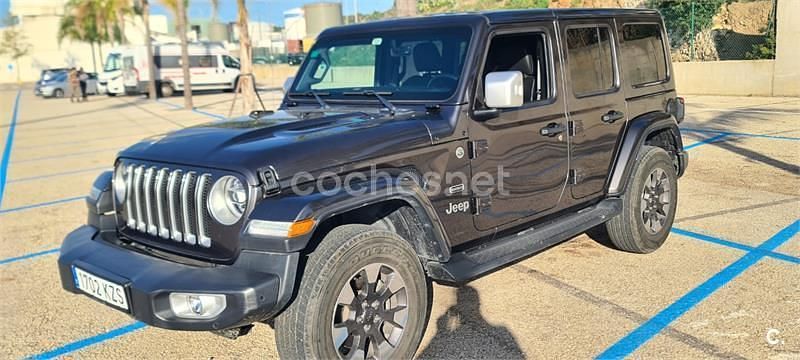 Marrón Usado 2019 Jeep Wrangler Unlimited Sahara SUV | 57.900 € - Imagen 1/4
