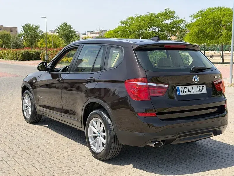 Usado BMW X3 190 CV (139 kW) 2015 Granate SUV