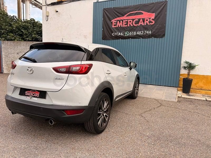 Usado Mazda CX-3 Luxury 105 CV (77 kW) 2016 Gris / plata SUV