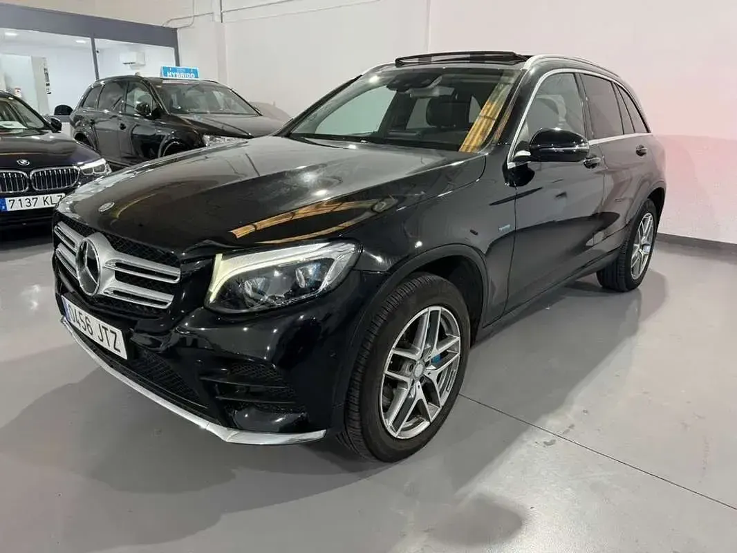 Usado Mercedes GLC350 320 CV (235 kW) 2016 Negro SUV
