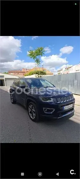 Usado Jeep Compass Limited 120 CV (88 kW) 2018 Azul SUV