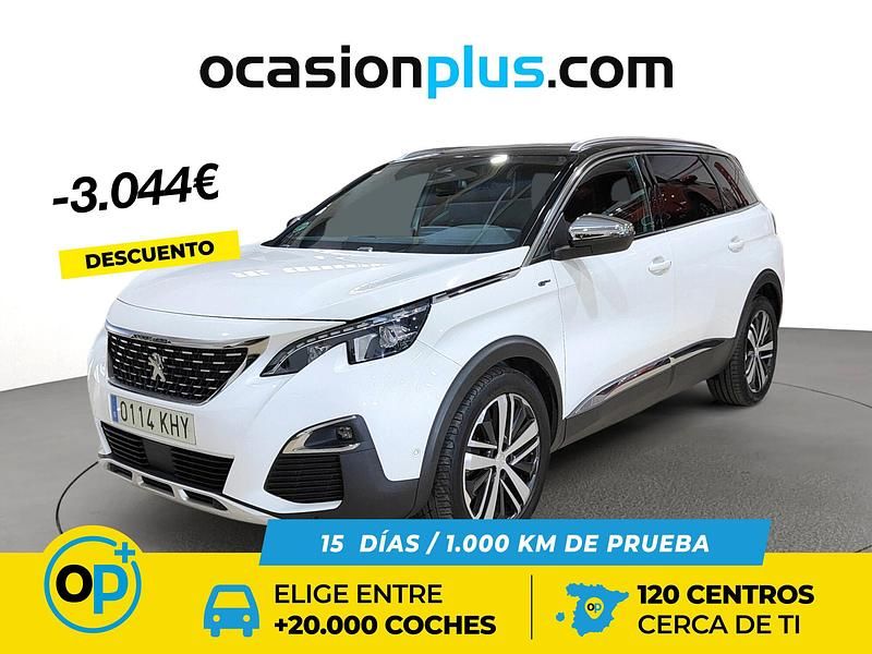 Usado Peugeot 5008 GT 180 CV (132 kW) 2018 Blanco SUV