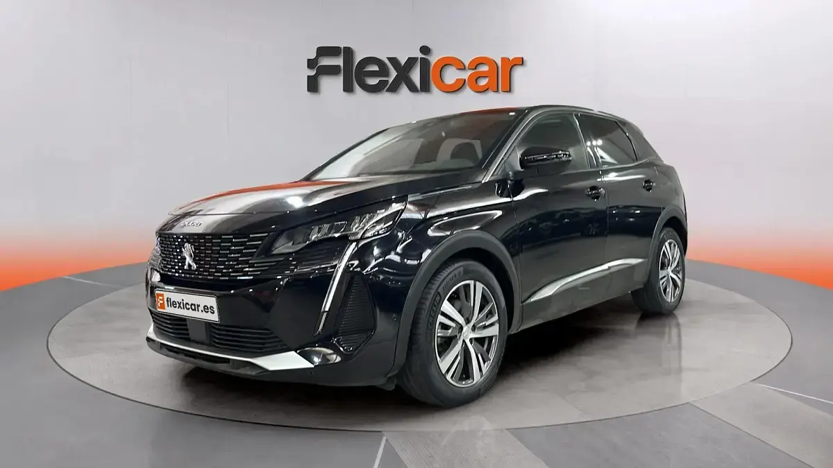 Usado Peugeot 3008 Active 131 CV (96 kW) 2021 Negro SUV