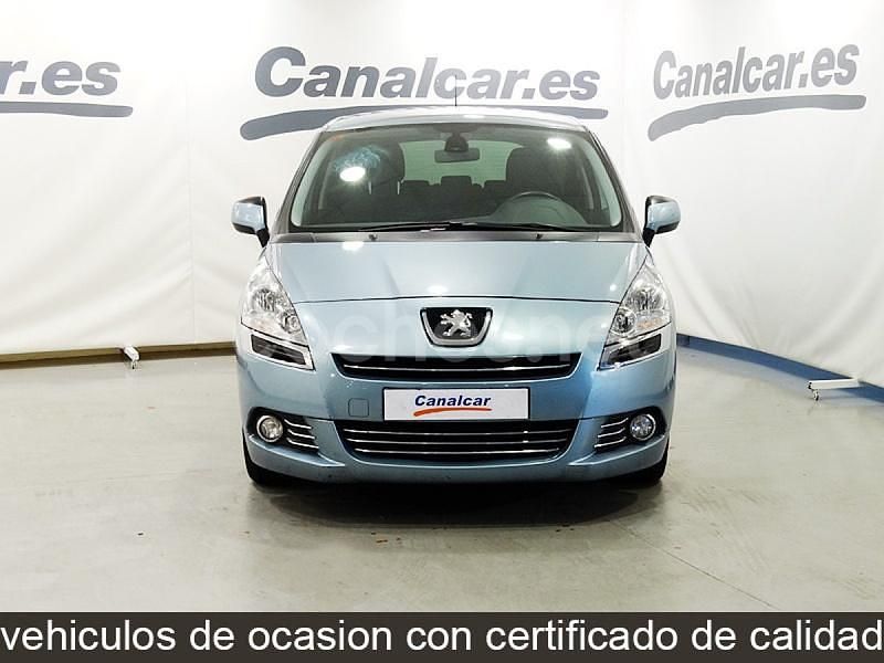 Usado Peugeot 5008 Active 112 CV (82 kW) 2012 Azul Monovolumen